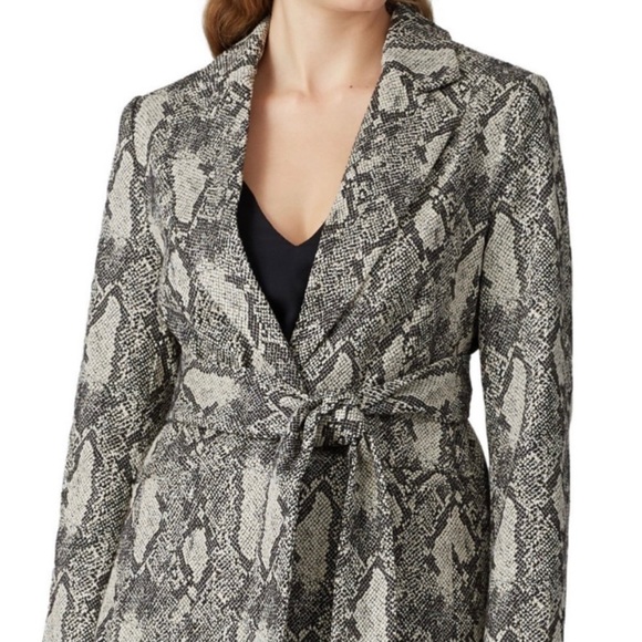 𝅺New Size S Rachel Roy Snakeskin-print Jacket - Picture 2 of 8